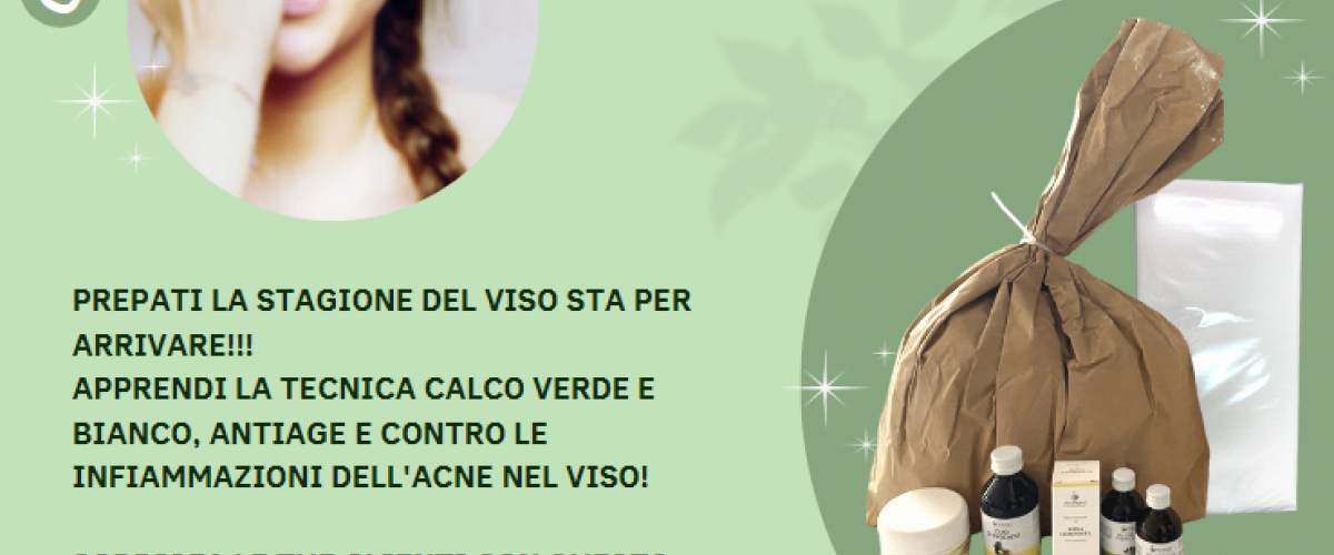 CORSO TRATTAMENTO CALCO VISO CORSO TRATTAMENTO CALCO VISO